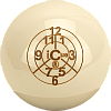 ICUE Clock Training Ball with Carrying Bag and Manual IPICUE
