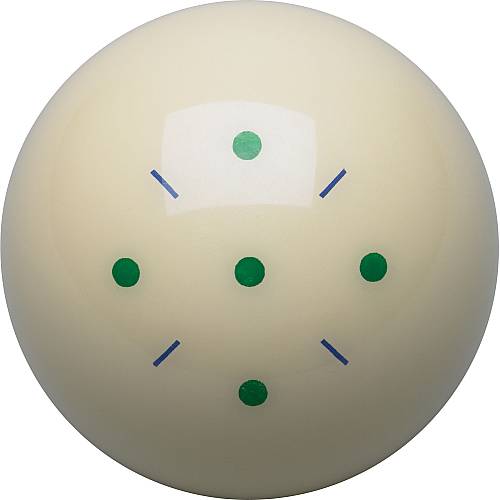 Q-Tru Training Cue Ball with Instruction Booklet IPQTRU