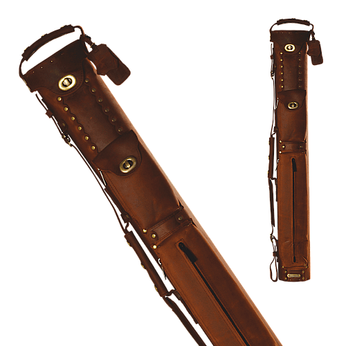 Instroke ISB23 Buffalo 2x3 Leather Hard Case – Brown | Premium Protection