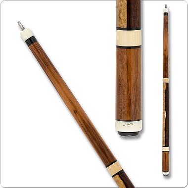 Joss - JOS211 Pool Cue - Cumaru and  Cocobolo Handle