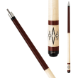 Joss - 74 Pool Cue - Bloodwood, Holly wood, and African Blackwood