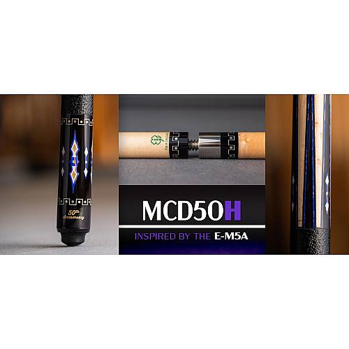 McDermott MCD50H 50th Anniversary Pool Cue - Inspired by E-M5A Masterpiece