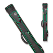 McDermott MCDC22 2x2 Sport Hard Cue Case | Black Green