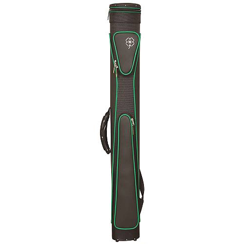 McDermott MCDC22 2x2 Sport Hard Cue Case | Black Green
