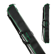 McDermott MCDC23 2x3 Hybrid Cue Case | Black Green