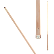 Meucci - 9712 Pool Cue - Gray stained bird's eye maple with white points