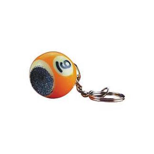 9-Ball Keychain w/ Scuffer | Pool Cue Tool Key Ring | NI9SKR1