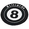 8 Ball Rubber Coaster | Pool Table Accessory | NICR01