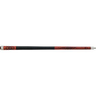 Outlaw - 20 - Cherry 8-Ball w/ Tribal Flames Pool Cue