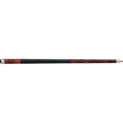 Outlaw - 21 - Cherry 8-Ball w/ Flames Pool Cue