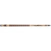 Outlaw OL42 Pool Cue Brown stained Maple with longhorn skull and tribal inspired designs