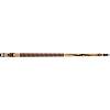 Outlaw OL42 Pool Cue Brown stained Maple with longhorn skull and tribal inspired designs