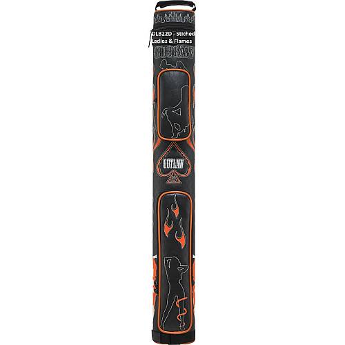 Outlaw OLB22D Stitched Ladies & Flames - used