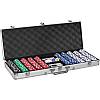 Dealer Pak 500 Poker Chip Set – With Case, Cards & Dealer Buttons (Model: POKPAK5)