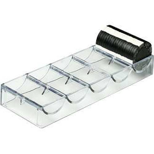 Economy Plastic Poker Chip Tray – Holds 100 Chips ( Model: POKTRAY2 )