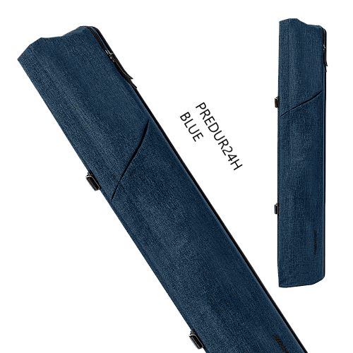 Predator Urbain 2x4 Cue Case – PREDUR24H | Hard Cloth Case for 2 Butts & 4 Shafts