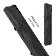 Predator Urbain 2x4 Cue Case – PREDUR24H | Hard Cloth Case for 2 Butts & 4 Shafts