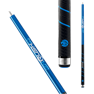 Predator BK Rush Break Cue - Metallic Black - Sport Wrap - PRERBKW