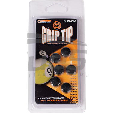 Grip QTSGT Tip by Spinster - 6 Tips 