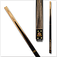 Riley - RILS14 Snooker Cue Grey stained w/ cream flat snooker sleeve 