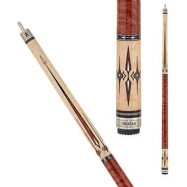 Spartan SPR03 Natural Birdseye Maple Cue - Low Deflection Uni-Loc