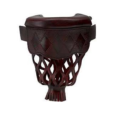 Pockets - Burgundy big diamonds TPPK05