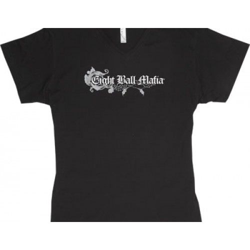 Eight Ball Mafia TSEBM05 T-Shirt V Neck womans