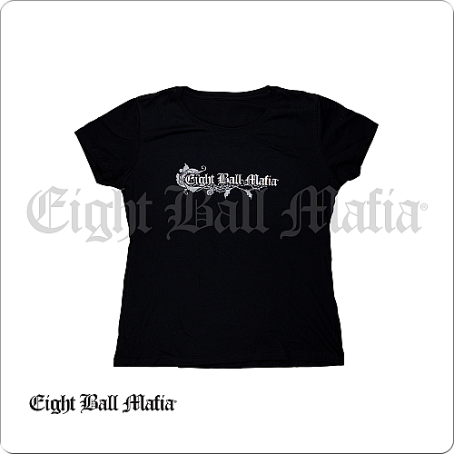 Eight Ball Mafia TSEBM05B T-Shirt Scoop Neck womans