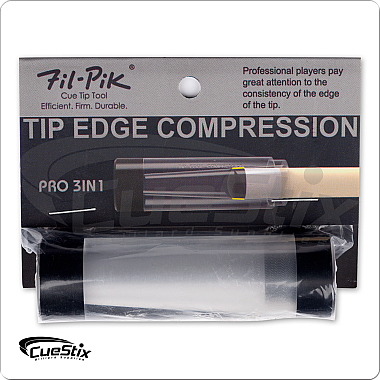Fil-Pik Pro 3in1 TTTEC Cue Tip Tool | Tip Edge Compression & Burnisher Fil-Pik Pro 3in1 TTTEC Cue Tip Tool | Tip Edge Compression & Burnisher