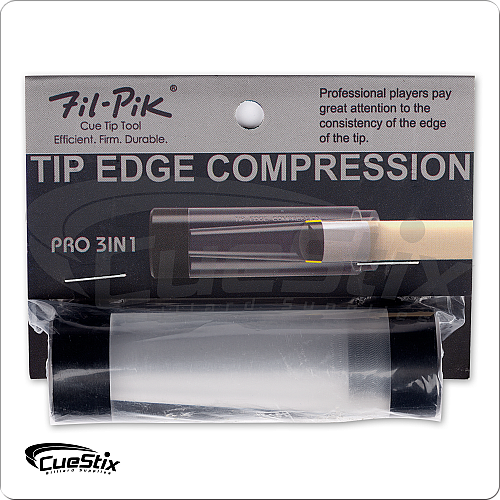 Fil-Pik Pro 3in1 TTTEC Cue Tip Tool | Tip Edge Compression & Burnisher Fil-Pik Pro 3in1 TTTEC Cue Tip Tool | Tip Edge Compression & Burnisher