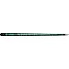 Action Value 02 Emerald Splatter Cue - VAL02 - Black & Green