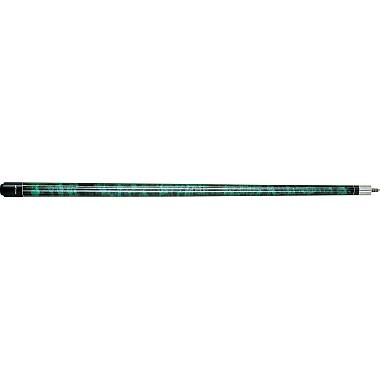 Action Value 02 Emerald Splatter Cue - VAL02 - Black & Green Action Value 02 Emerald Splatter Cue - VAL02 - Black & Green