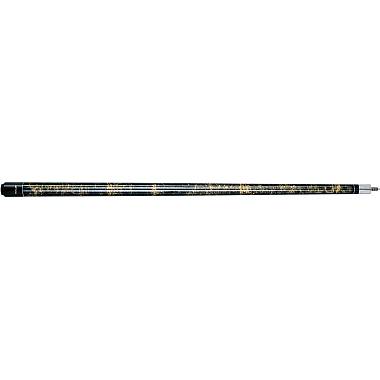Action Value 04 Gold Splatter Cue - VAL04 - Black & Gold