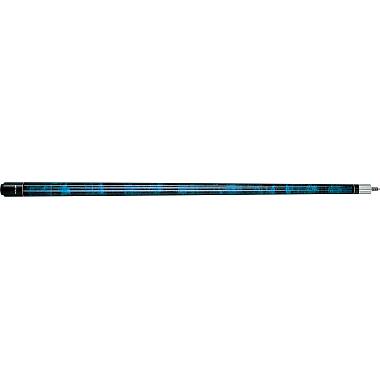 Action Value 05 Blue Splatter Cue - VAL05 - Black & Blue