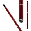 Action Value VAL29 Pool Cue - Red Stained Maple - 5/16x18 Joint