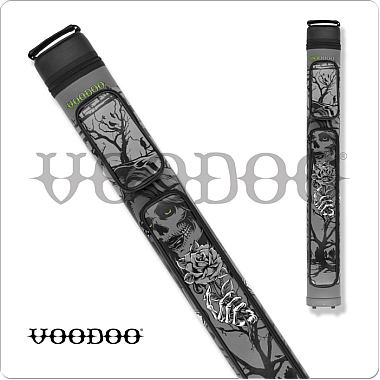 Voodoo VODC22H 2x2 Hard Cue Case – Widow & Rose Design