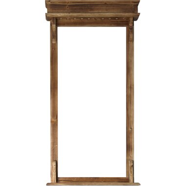 WRR10 Rustic Hardwood 10-Cue Wall Storage Rack
